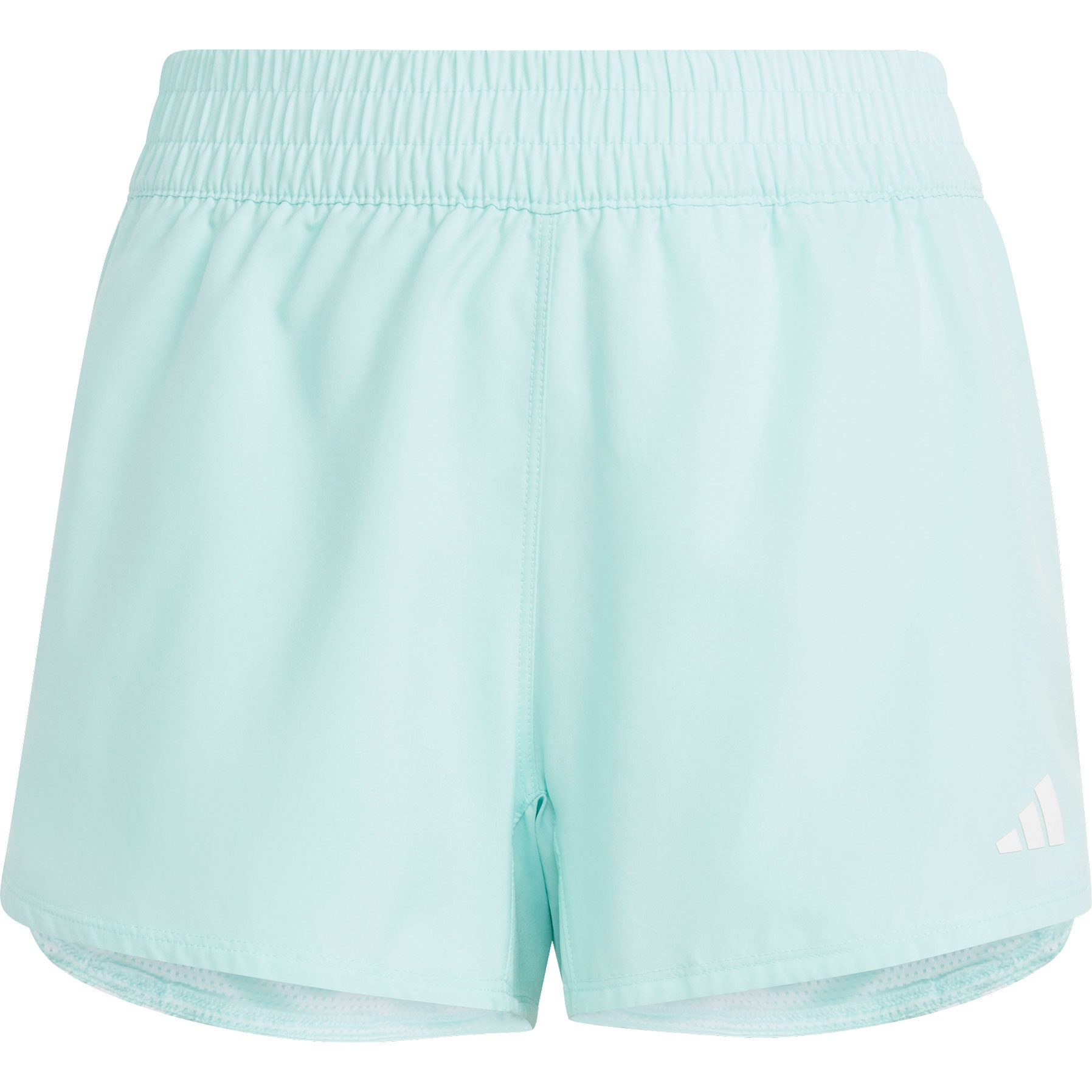 adidas Essentials Aeroready 3-Streifen Shorts Mädchen semi flash aqua