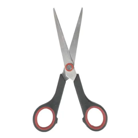 Stylex Schreibwaren 12x Edelstahl Schere mit Komfortgriffen spitz rostfrei