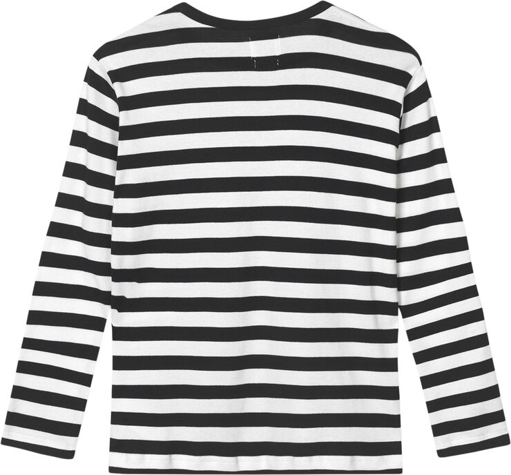 Mads Nørgaard - Copenhagen Tobino Tee LS Sort