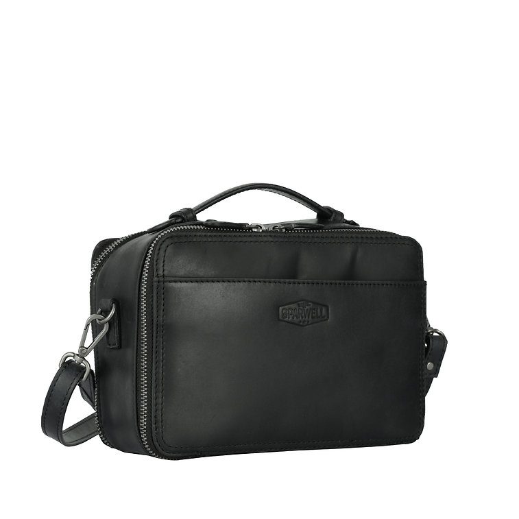 Sparwell Knox Crossbody Bag Black