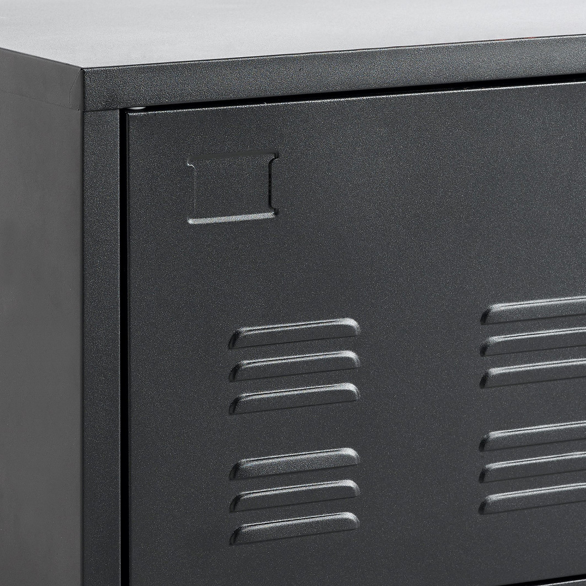 LA REDOUTE INTERIEURS<br>Móveis baixos de metal, 2 portas, Hiba