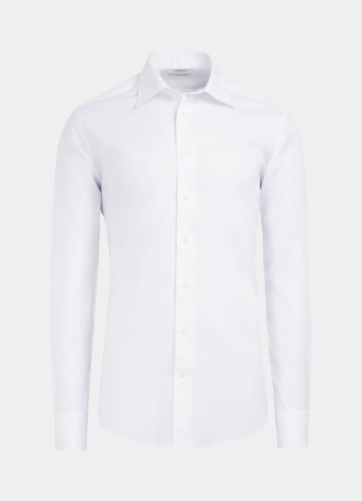 Chemise coupe ajustée en oxford royal blanche