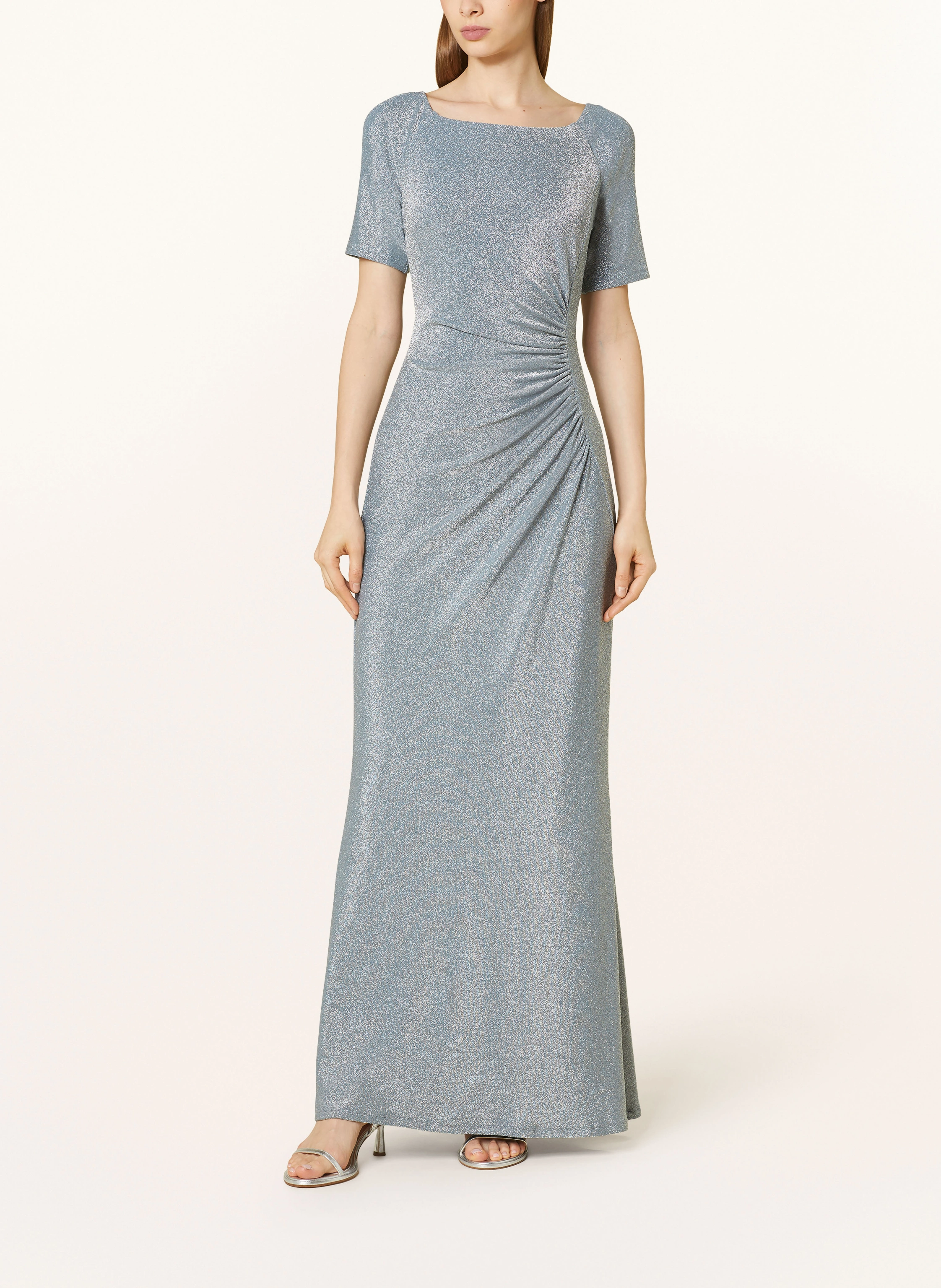 Vera Mont Abendkleid mit Glitzergarn