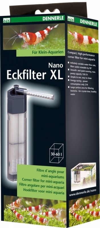 Dennerle Nano Clean Hoekfilter XL uitbreidingsbundel