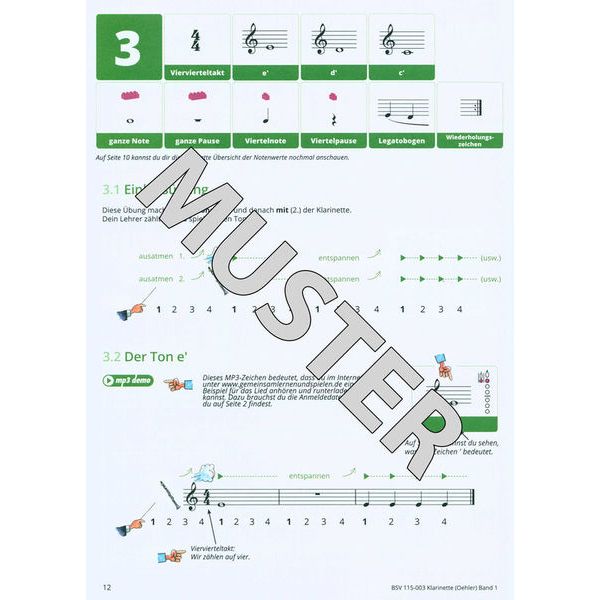 Bläser-Schulen-Verlag Gemeinsam Lernen 1 Cl Oehler