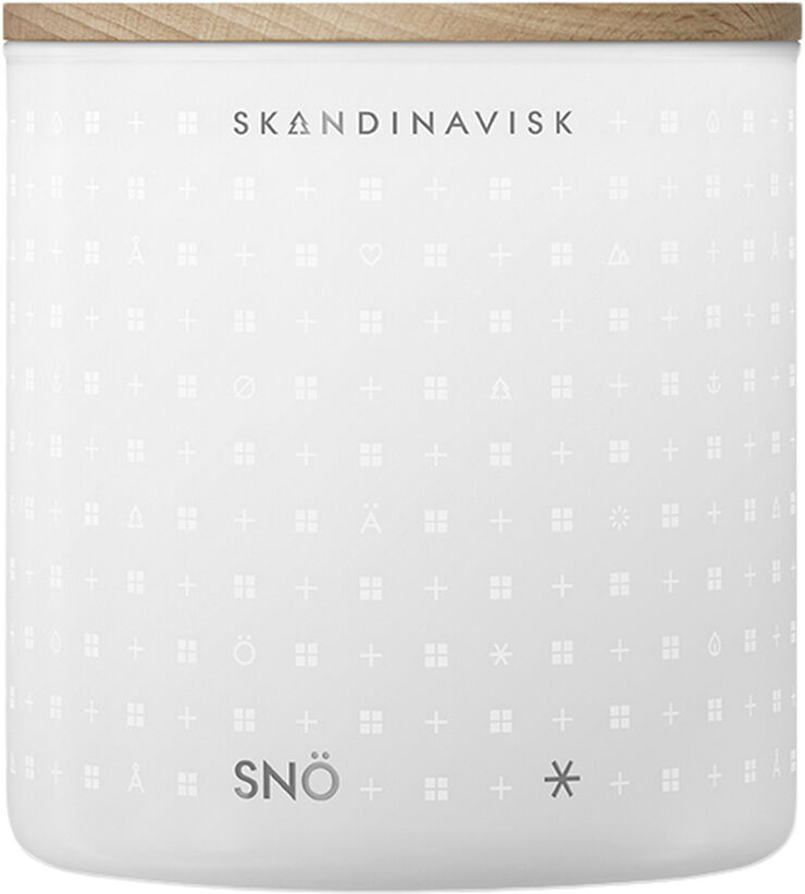 Skandinavisk SNÖ Scented Candle w Lid 400g