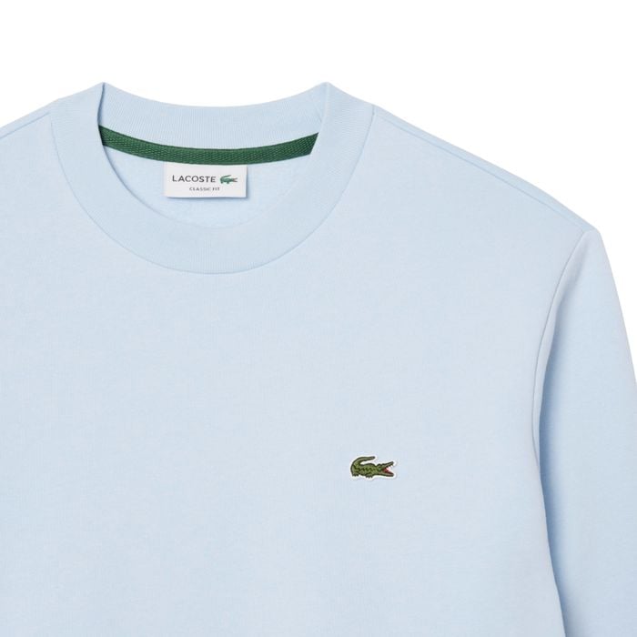 Lacoste Bio Cotton Fleece Crew Sweater Heren