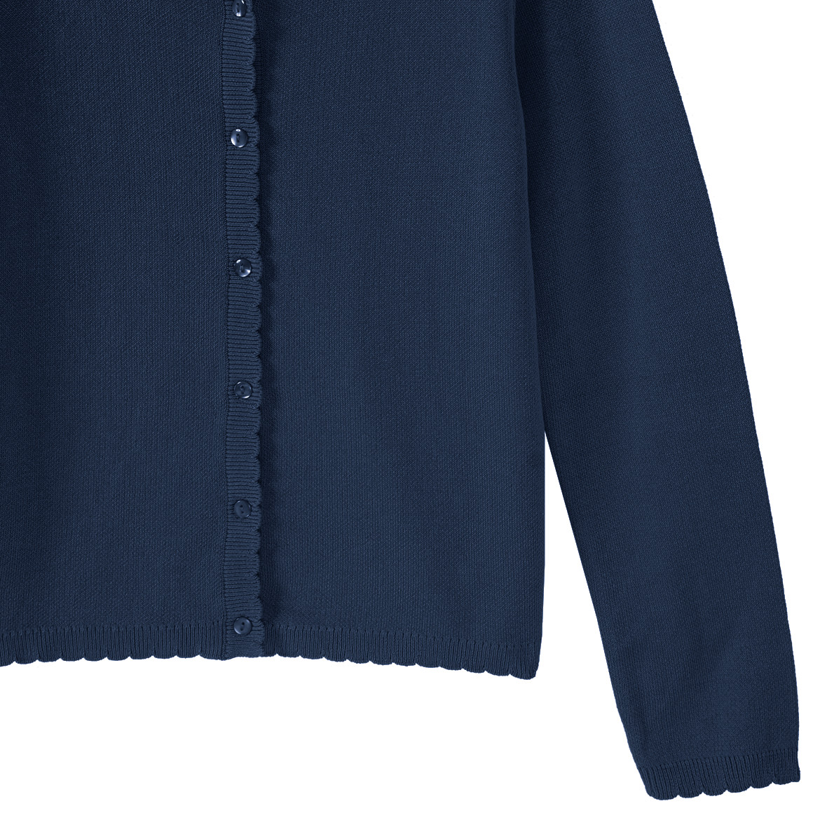Yigga Mädchen Cardigan mit Knopfleiste dunkelblau