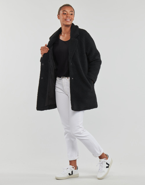 Only - ONLNEWAURELIA SHERPA COAT CC OTW Negro