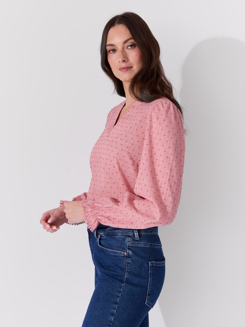Francesca bluse Mauveglow