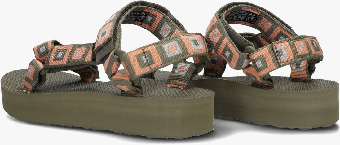 TEVA groene teva sandalen w midform universal