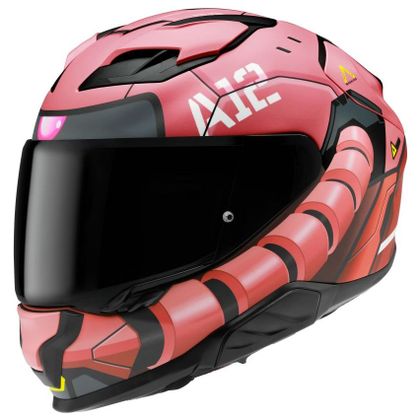 Casque Hjc F71 - ZAKU BANDAI NAMCO - Rouge / Noir