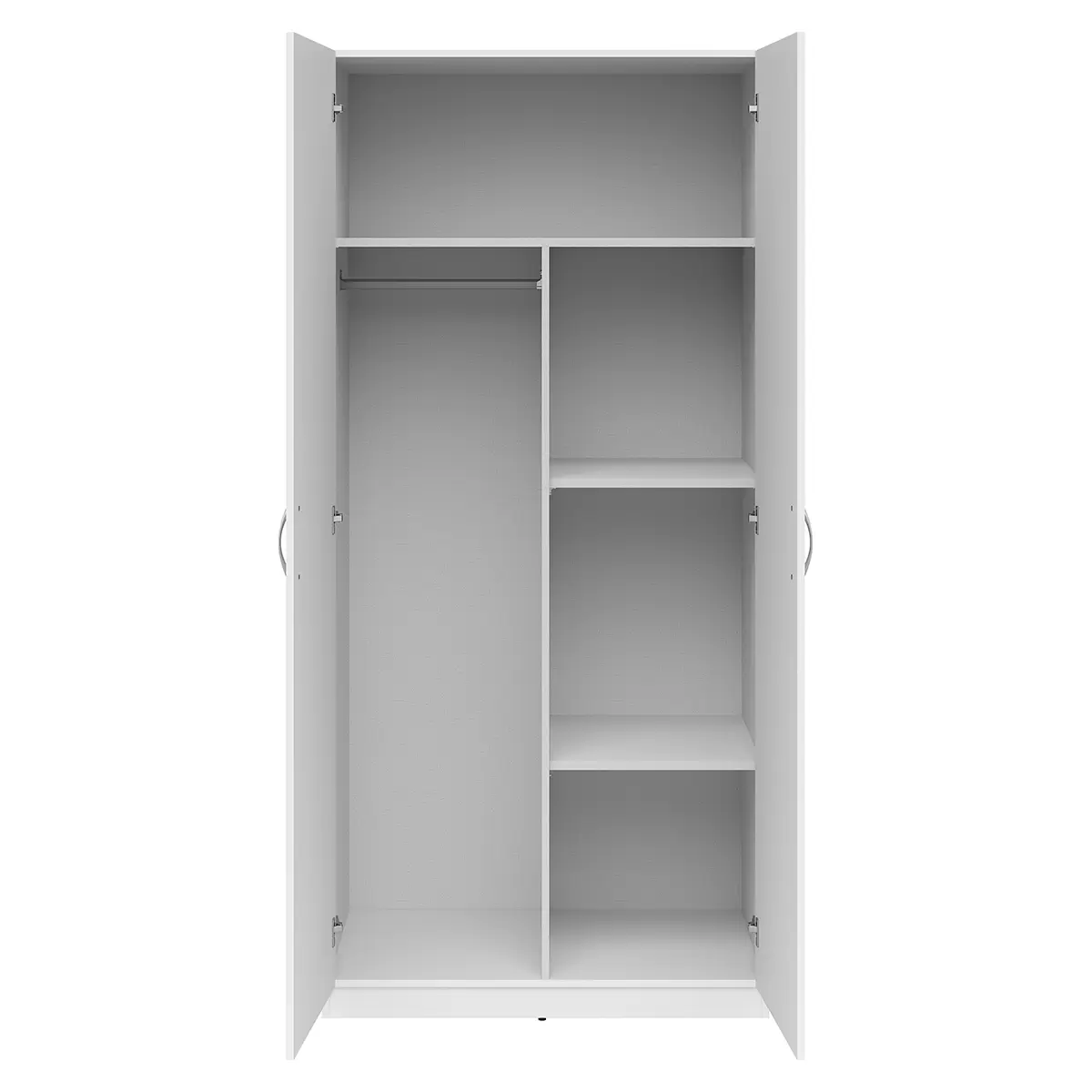 Kleiderschrank 2-trg Casao weiss