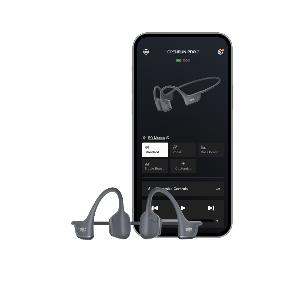Shokz - OpenRun Pro2 Mini, Sort - Bone Conduction Headset