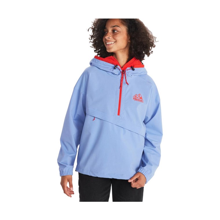 Marmot 96 Active Anorak Women Getaway Blue/Victory Red