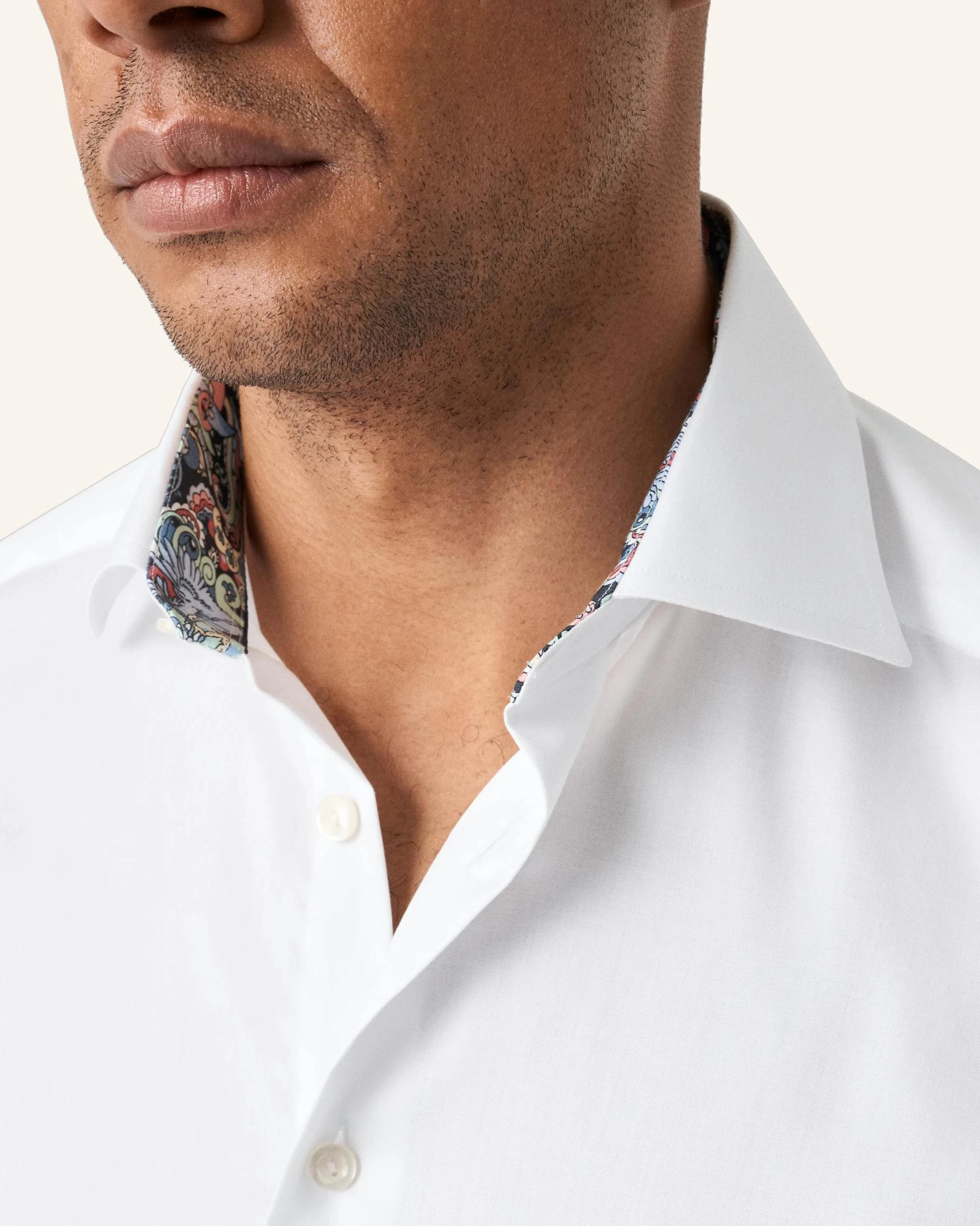 ETON Hemd Signature Twill Mit Kontraststoff Kragen Contemporary Fit