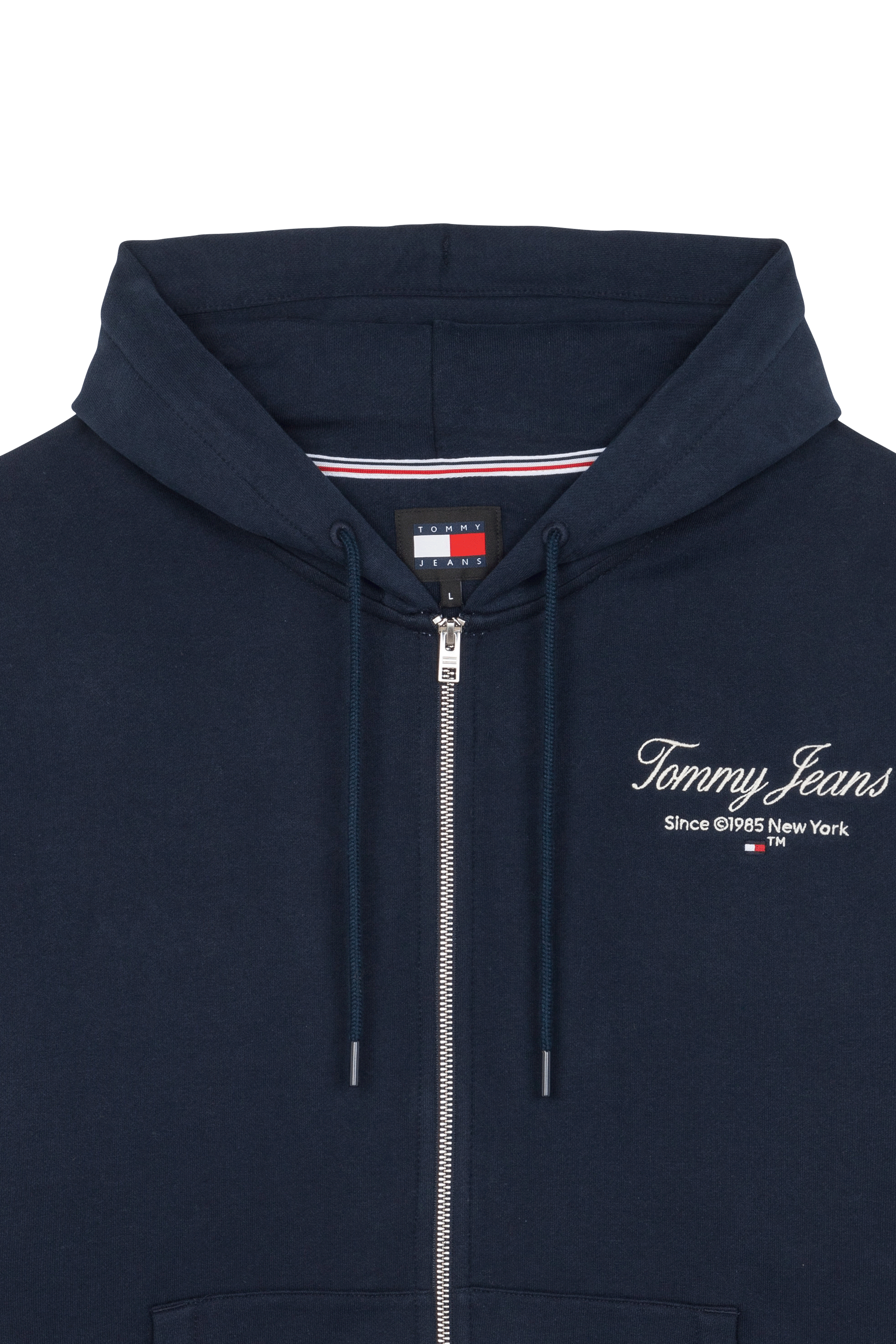 TOMMY JEANS Hoodie zippé TJM RLX LUXE  Bleu