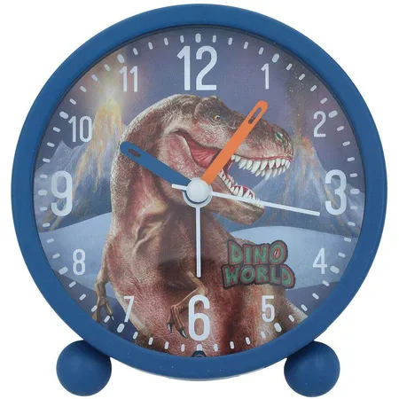 Depesche Dino World Wecker blau