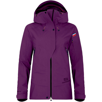 Elevenate Pure Hardshelljacke Aubergine Damen