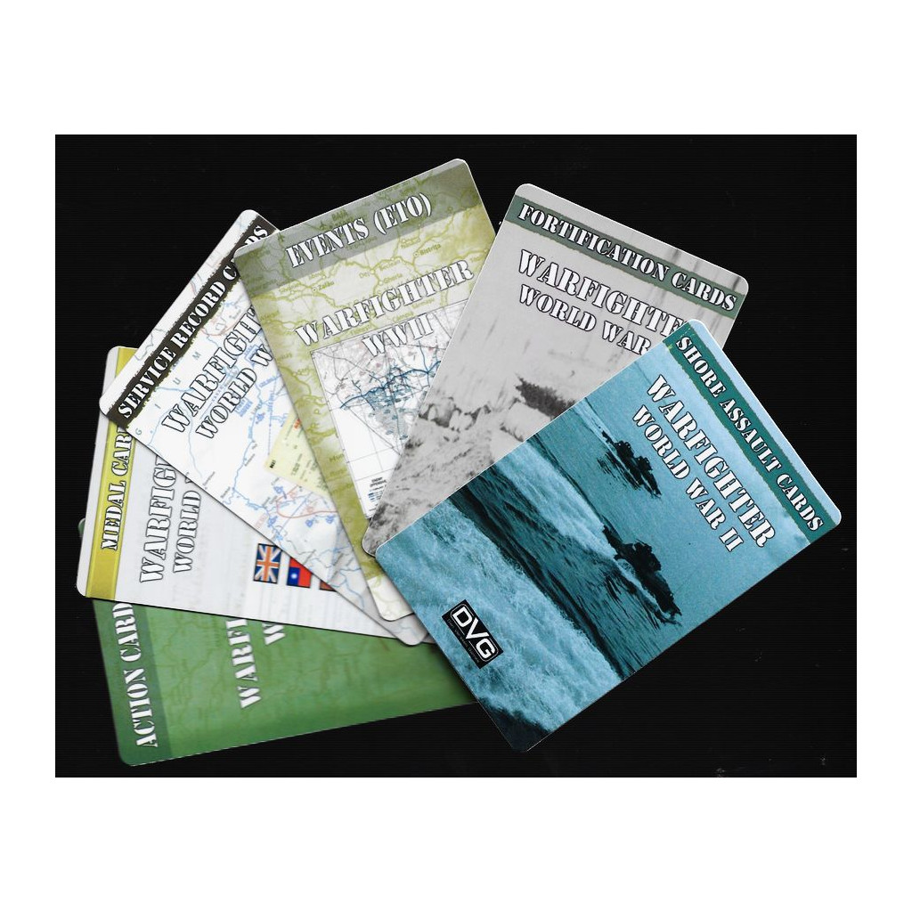 Warfighter WWII - Wave 1 & 2 Card Dividers