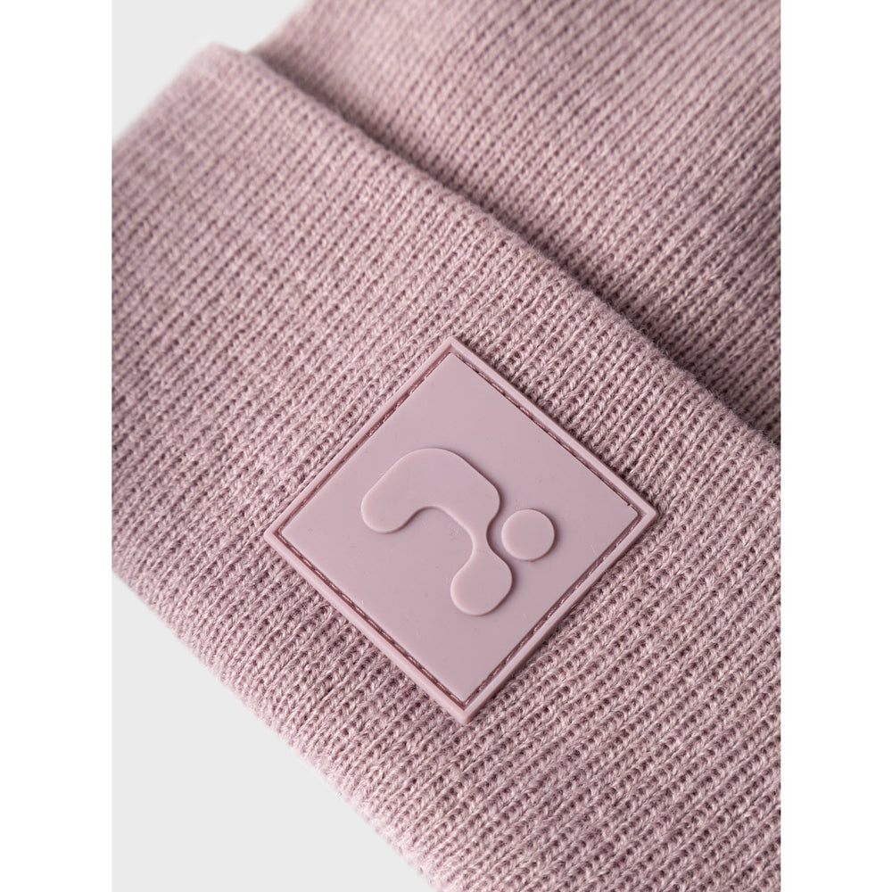 Køb Name It Mauve Shadows Malik Strik Beanie Badge