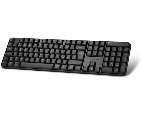 Andersson WSK-1000 Black - Wireless Keyboard 2.4G BT