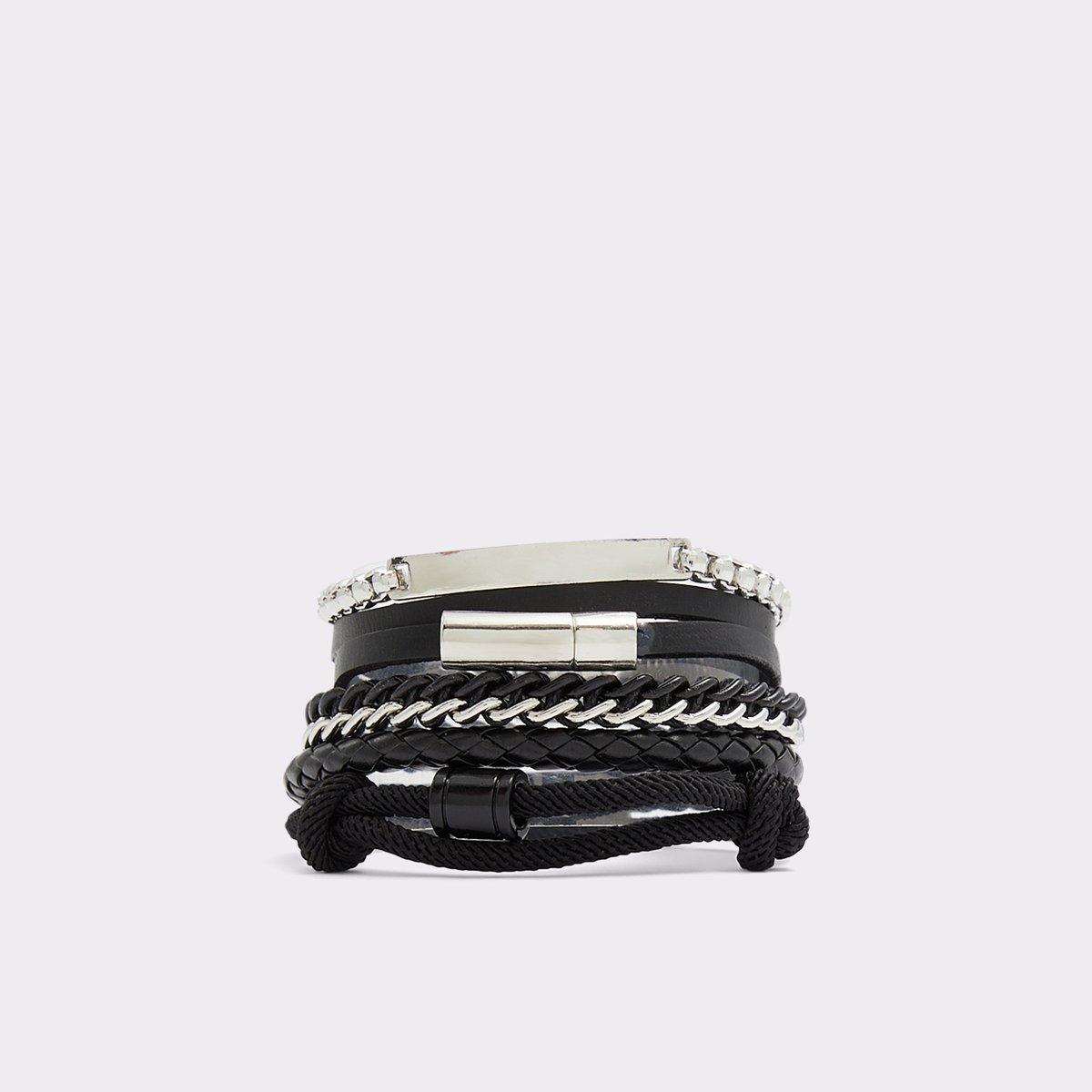 Maldini Black-Silver Multi Men Jewelry & Watches