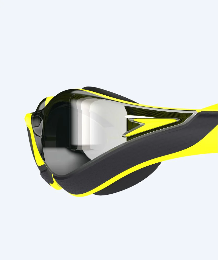 Speedo Elite svømmebriller - Fastskin Pure Focus Mirror - Gul/sort