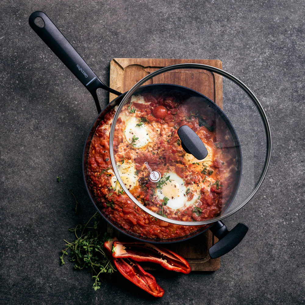 Sauteuse 29 cm avec couvercle Greenpan