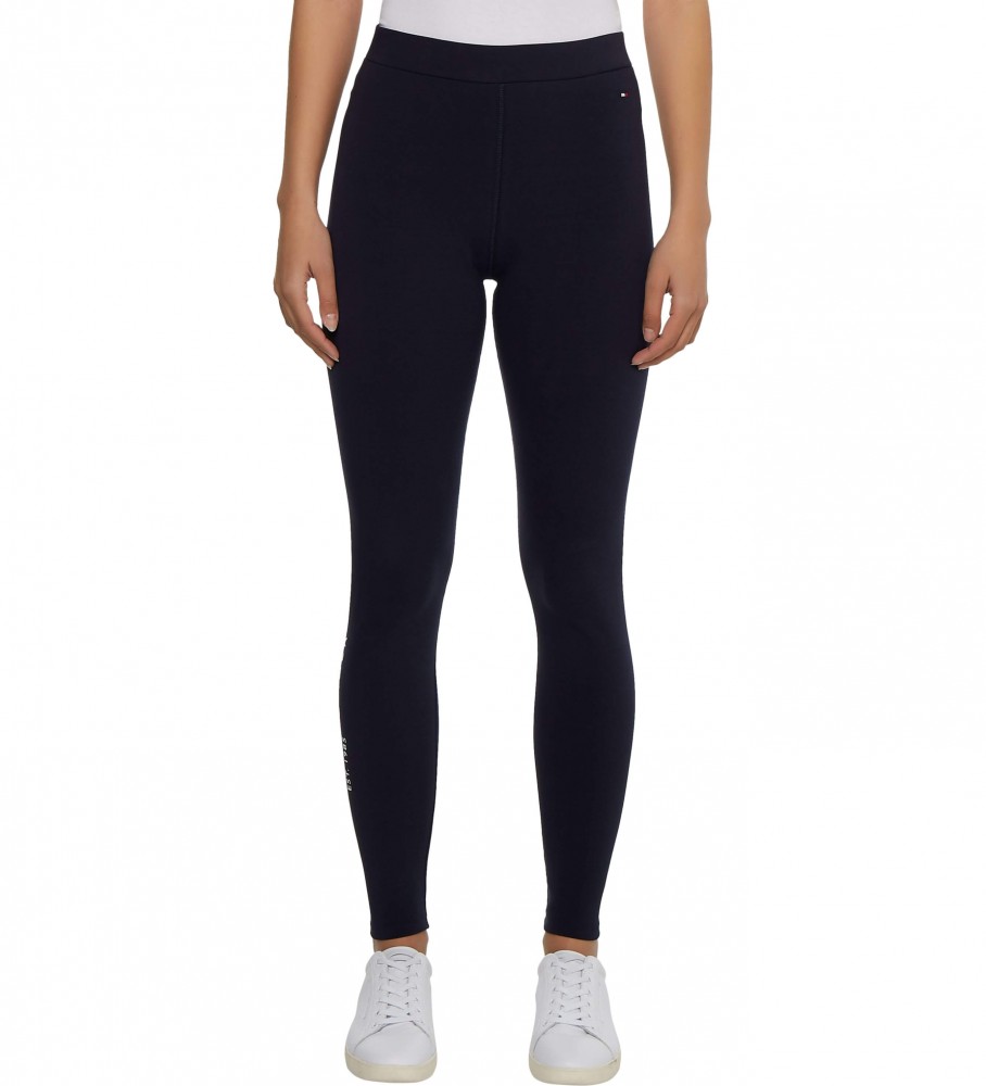 Legging Tommy Hilfiger Heritage Slim azul marinho