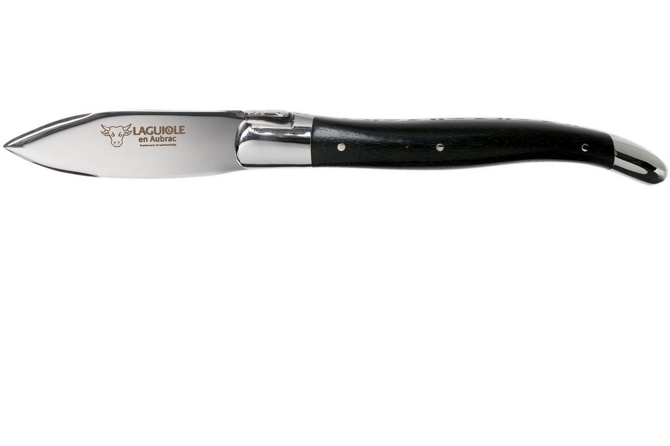 Laguiole en Aubrac Oyster C2I99EBIH oestermes ebbenhout