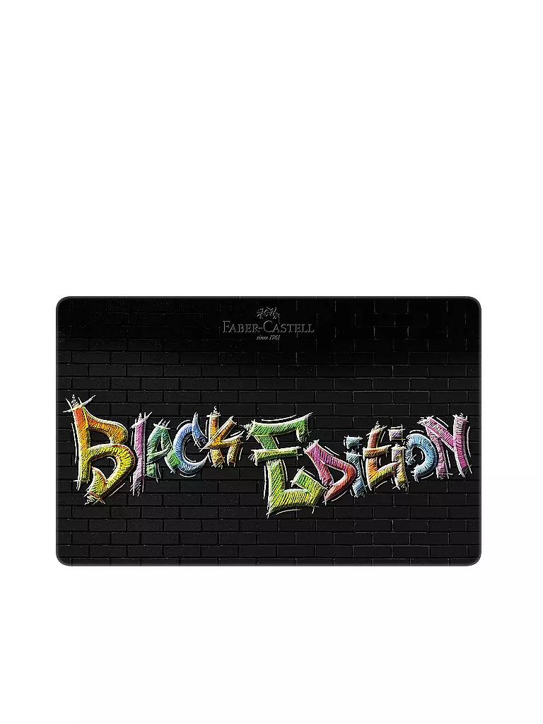 FABER-CASTELL Black Edition Buntstifte 36er Metalletui keine Farbe