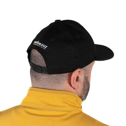 Casquette Motoblouz PLATE - Noir