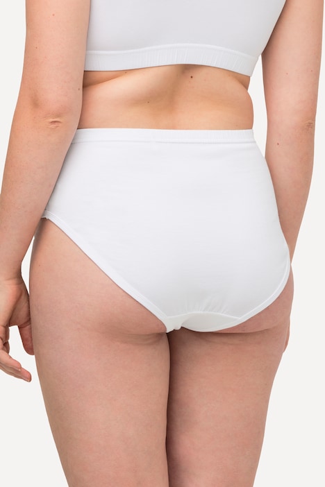 Slips, 2er-Pack, uni, Biobaumwolle