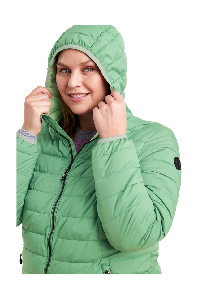 STOY Steppjacke »STS 3 WMN QLTD JCKT« atmungsaktive, wasserabweisende Damen Steppjacke in grossen Grössen