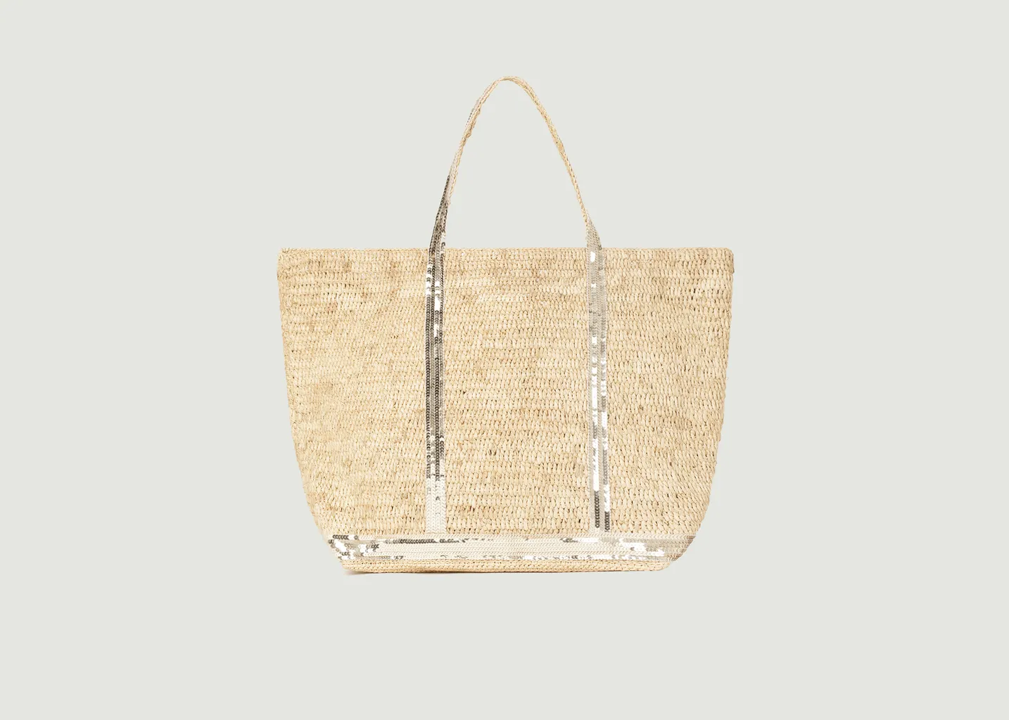 Sac cabas grand raphia et paillettes Vanessa Bruno