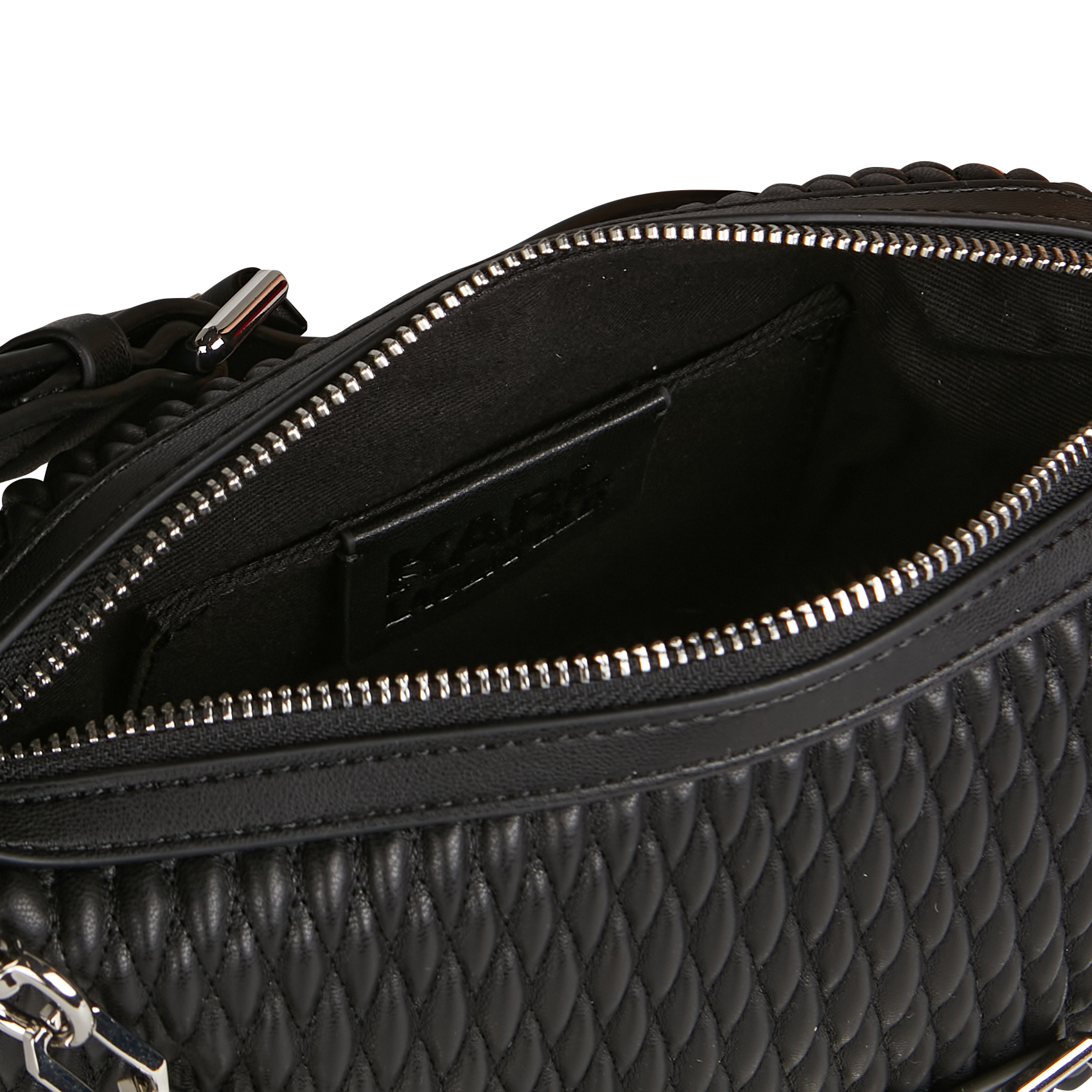K-KUSHION - Sac bandoulière texturé | Noir