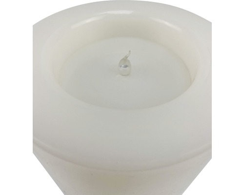 LED kaars Lafiora H 20 Ø 15 cm crème, warm wit licht, incl. 6 uur timer