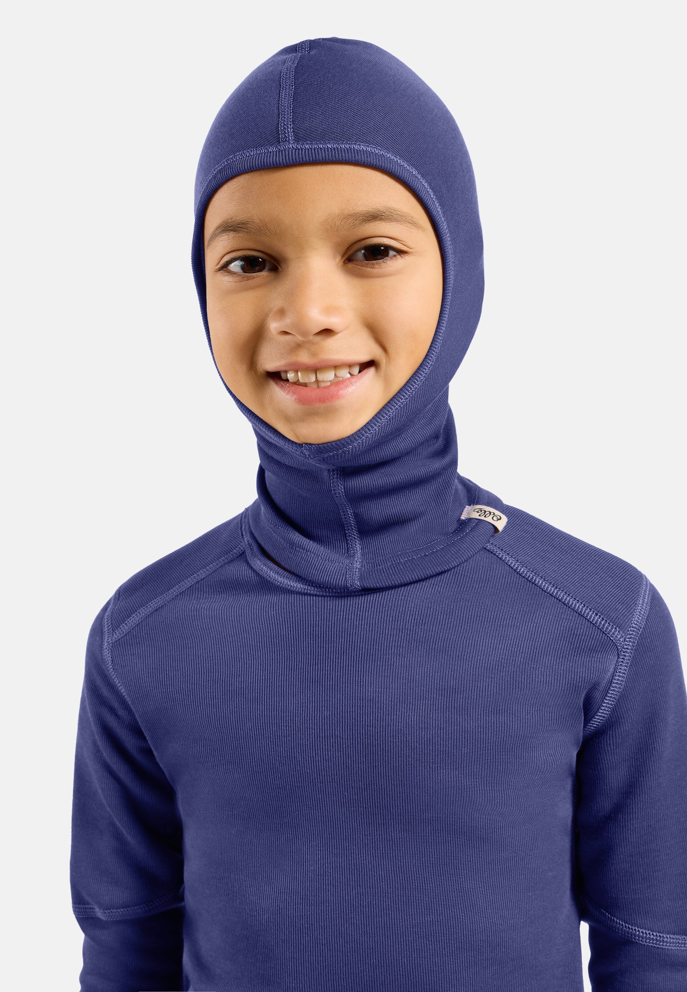 Active Warm Kids Sturmhaube in Skipper Blue