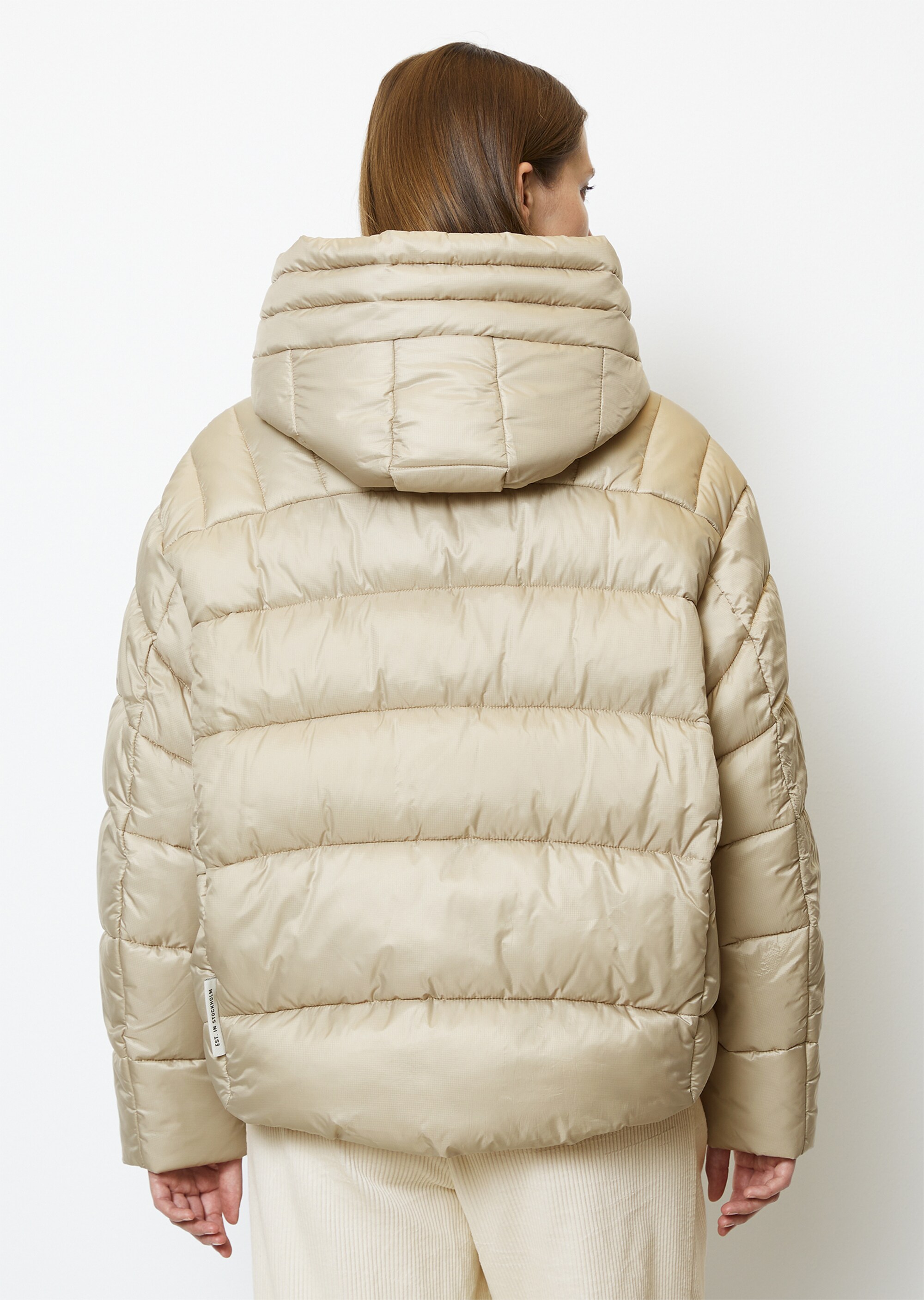 DfC Steppjacke relaxedaus recycelten Materialien