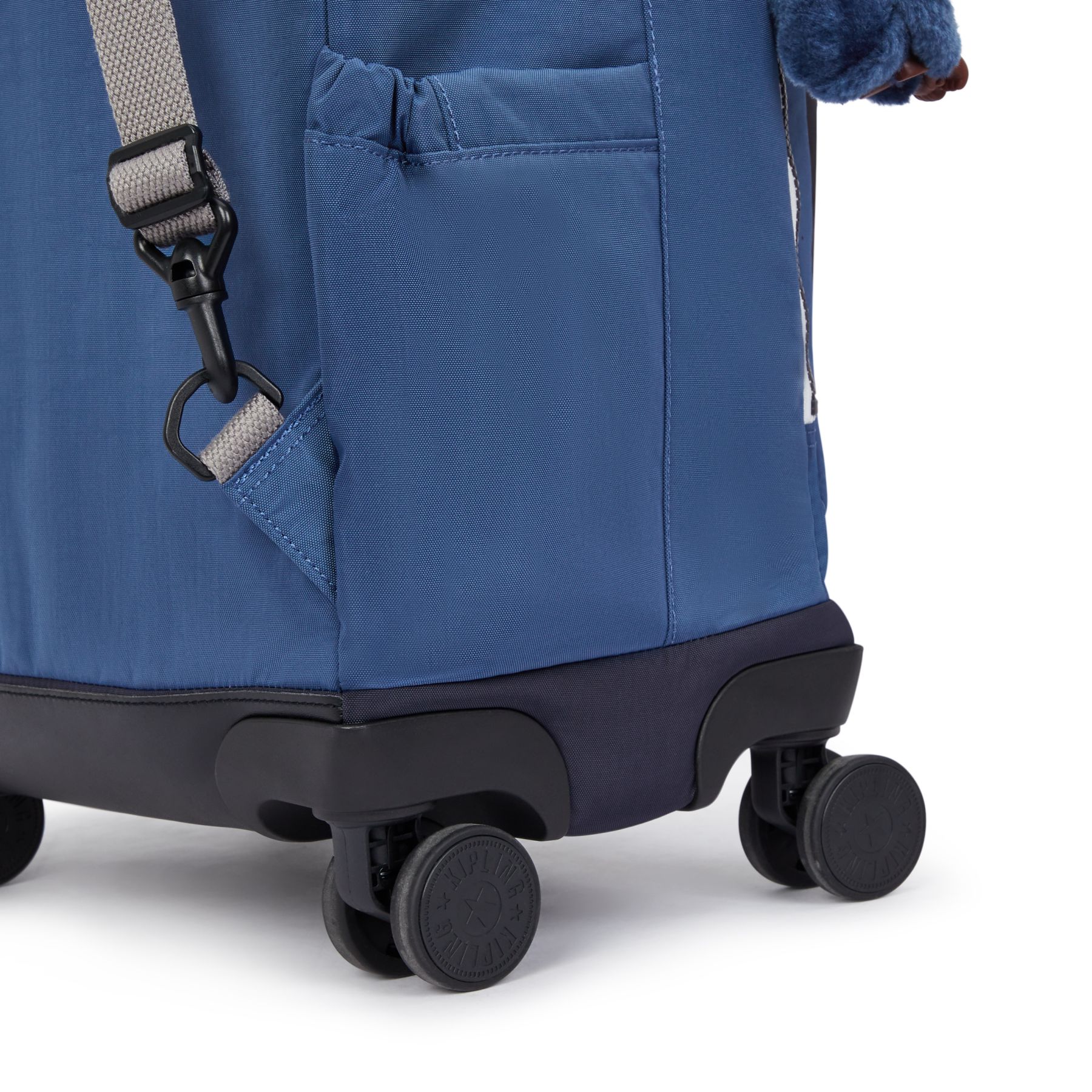 NEW ZEA Grand sac à dos à roulettes pour enfants avec protection pour ordinateur - Fantasy Blue Block