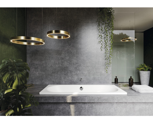 KALDEWEI Classic Duo 107 ligbad, 75 x 170 cm, alpinewit glanzend, 290700010001