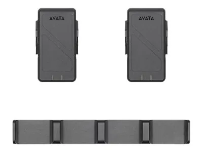 DJI Avata Fly More Kit - Batterioplader   batteri 2 x - Li-Ion - 2420 mAh - 35.71 Wh - 7C - 4 x batterier lader op - 4 output-stikforbindelser