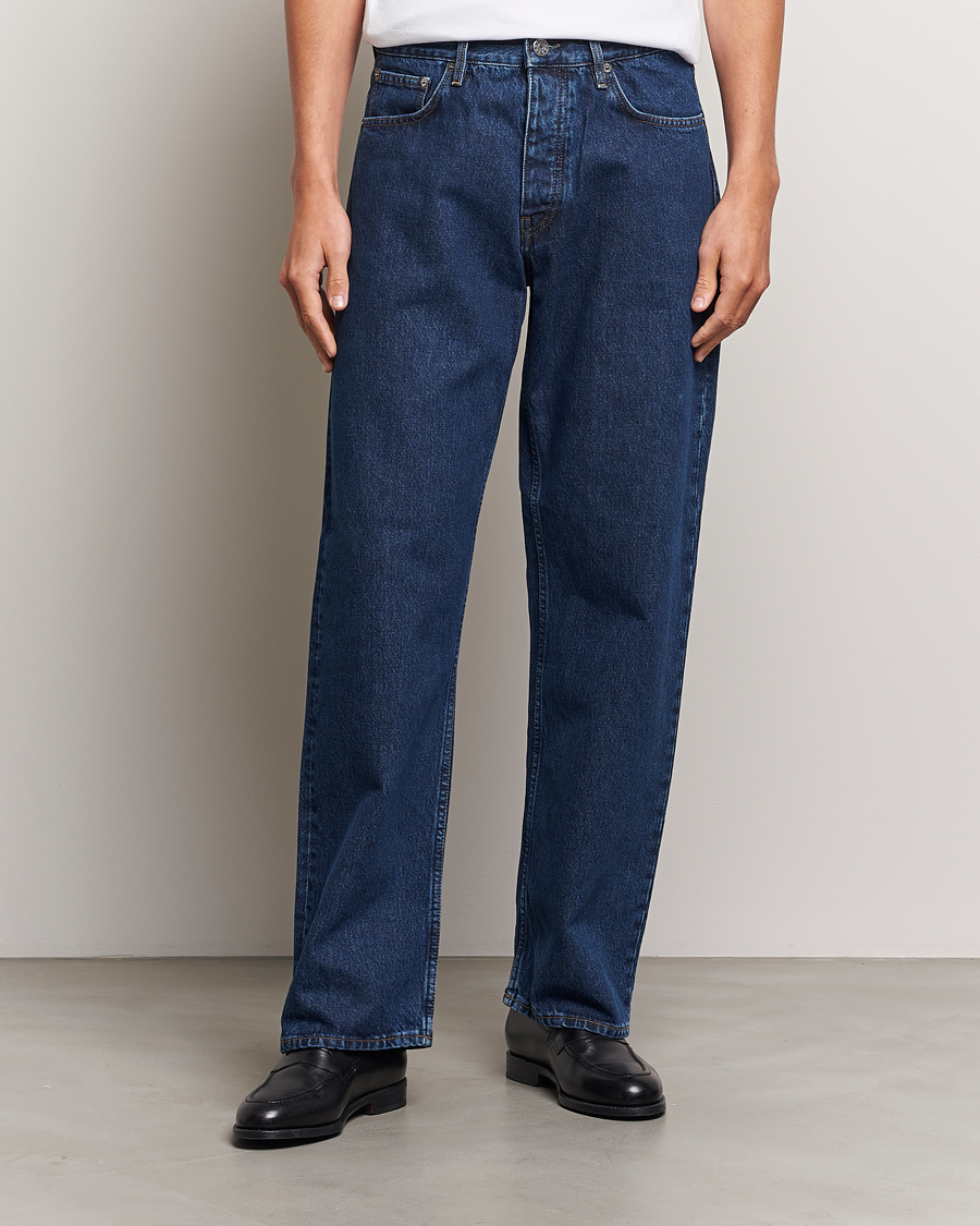 Sunflower Loose Jeans Rinse Blue