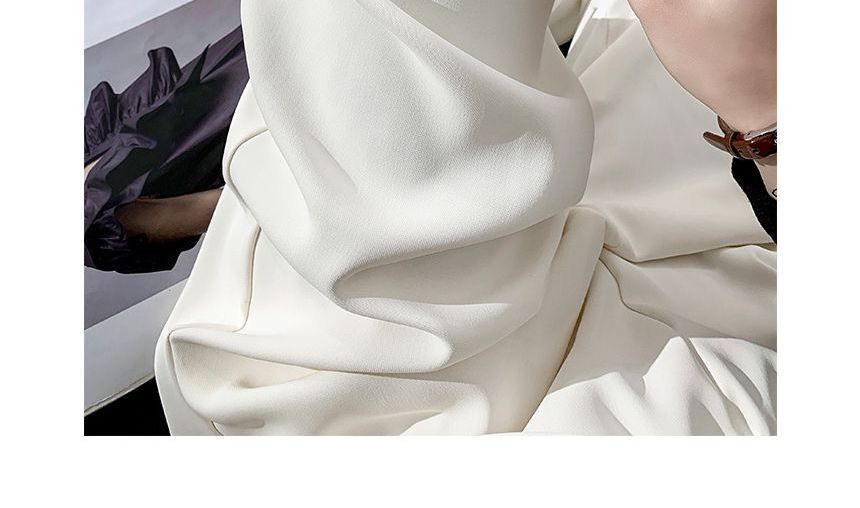 Yohana - Losse broek met trekkoord in de taille