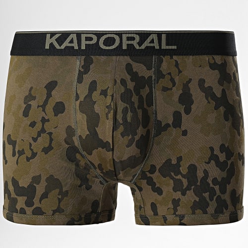 Lot De 3 Boxers Viny Noir Vert Kaki Camouflage