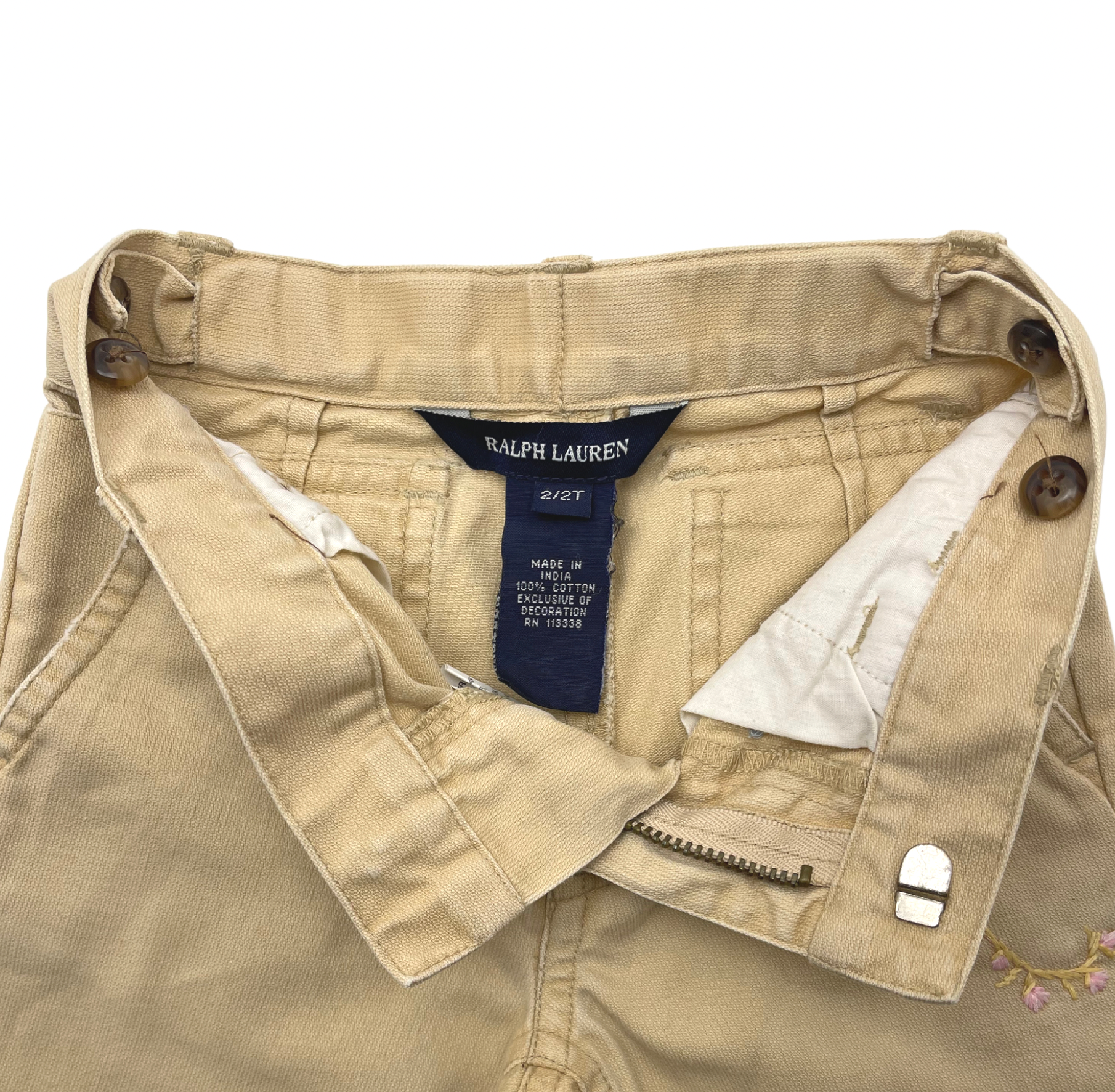 Pantalon bébé beige - 24 mois | Beige