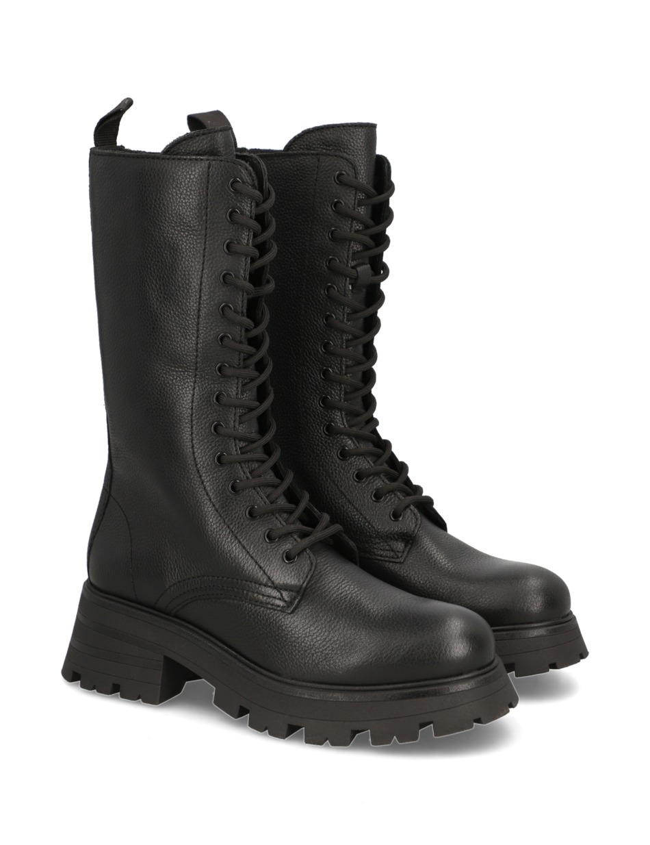 Glattleder Schnürboot