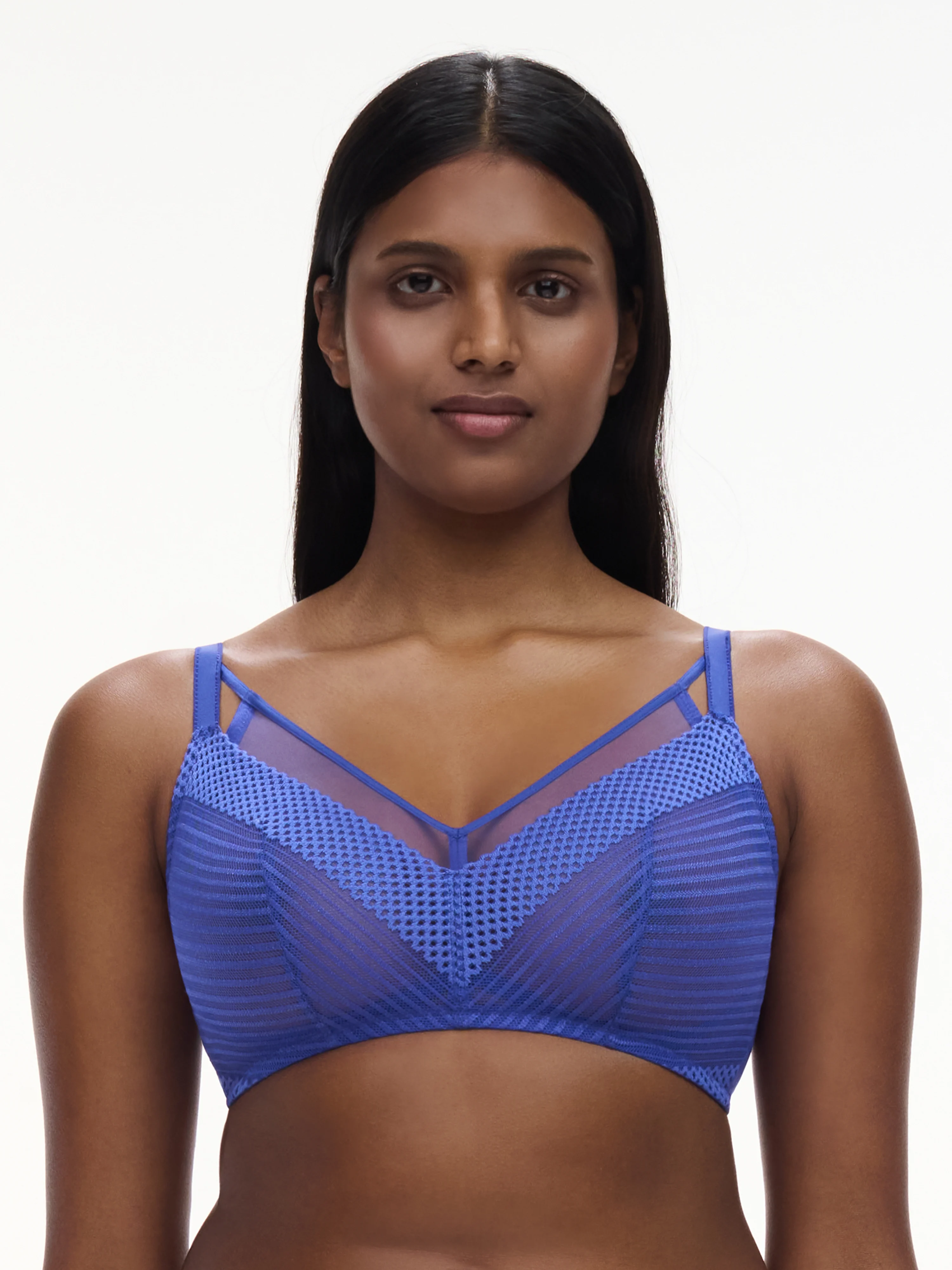 PLAY - Soutien-gorge sans armature maintien en dentelle | Bleu