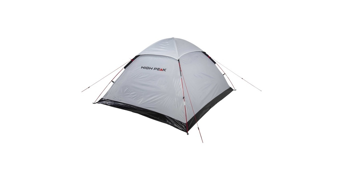 High PeakMonodome XL tent  (Lichtgrijs/zwart)